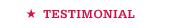 testimonial
